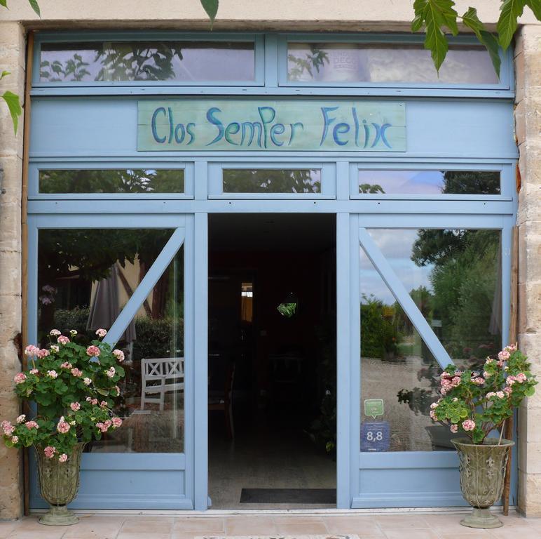 Chambres D'Hotes Du Clos Semper Felix Sainte-Bazeille 외부 사진