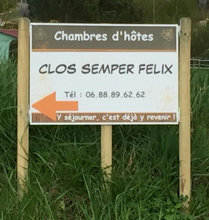 Chambres D'Hotes Du Clos Semper Felix Sainte-Bazeille 외부 사진